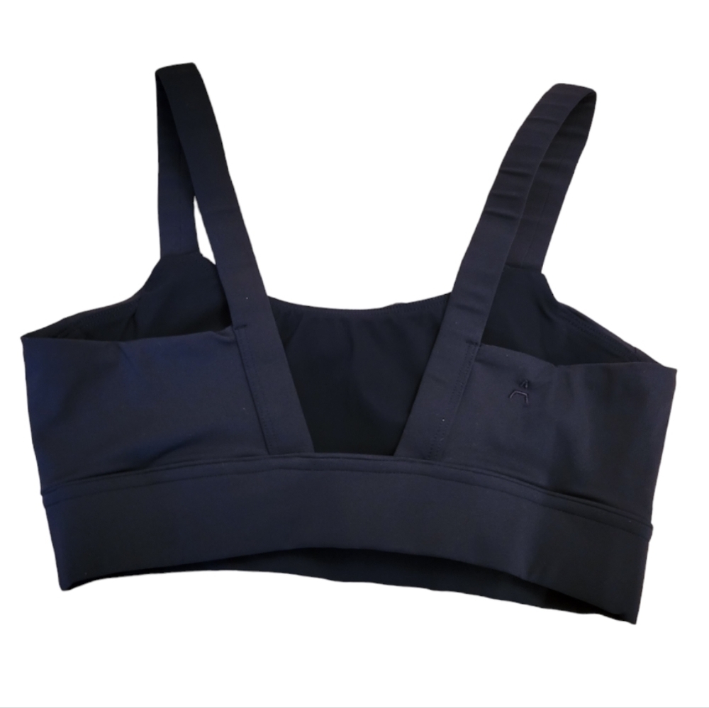 NWOT ADAY Lighten Up Black Sports Bra Size XS - Picture 4 of 5